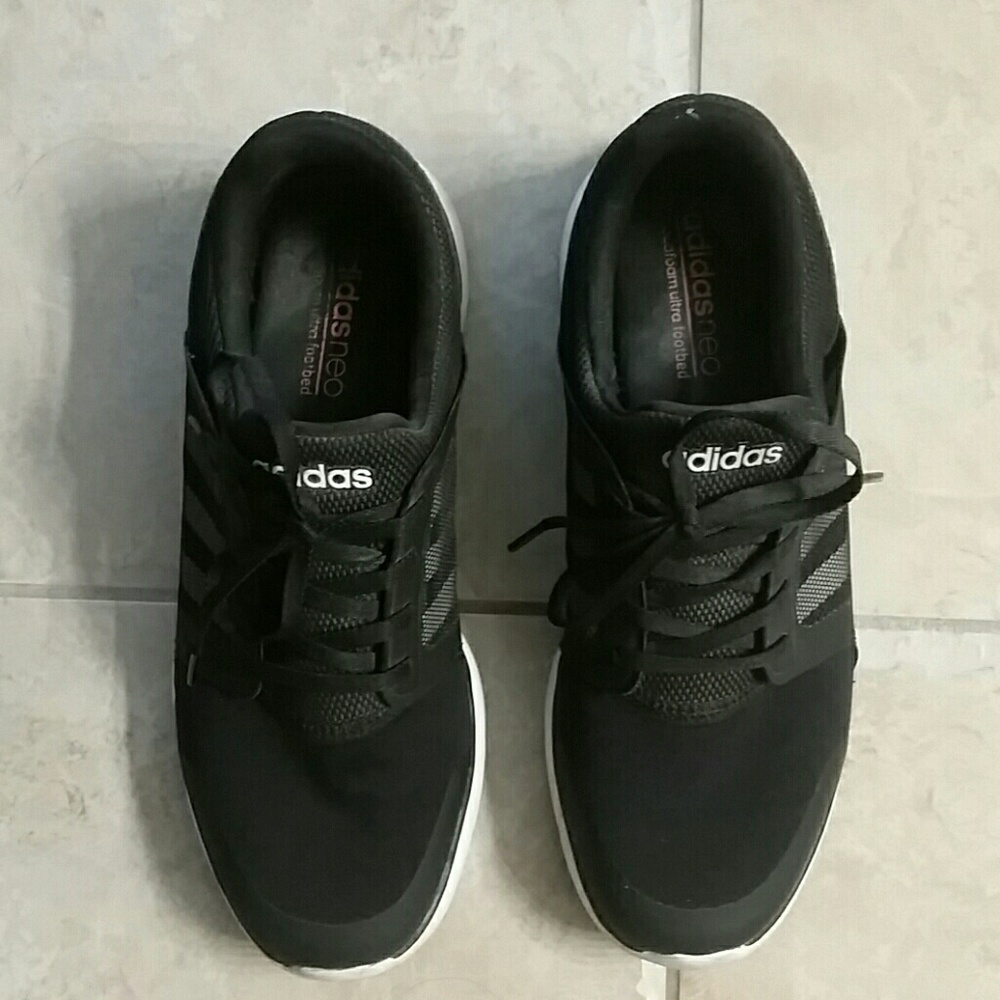 Adidas Black Tennis Shoes